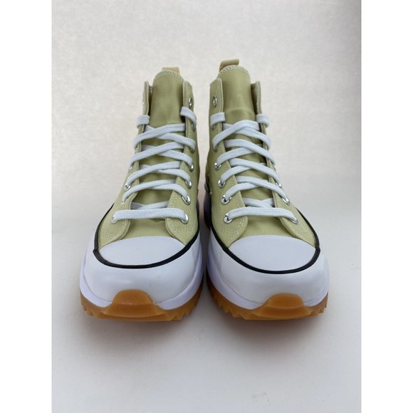 Converse Run Star Hike Lemon Gum Women's Shoes Sneakers Platform Yellow White - Picture 7 of 11